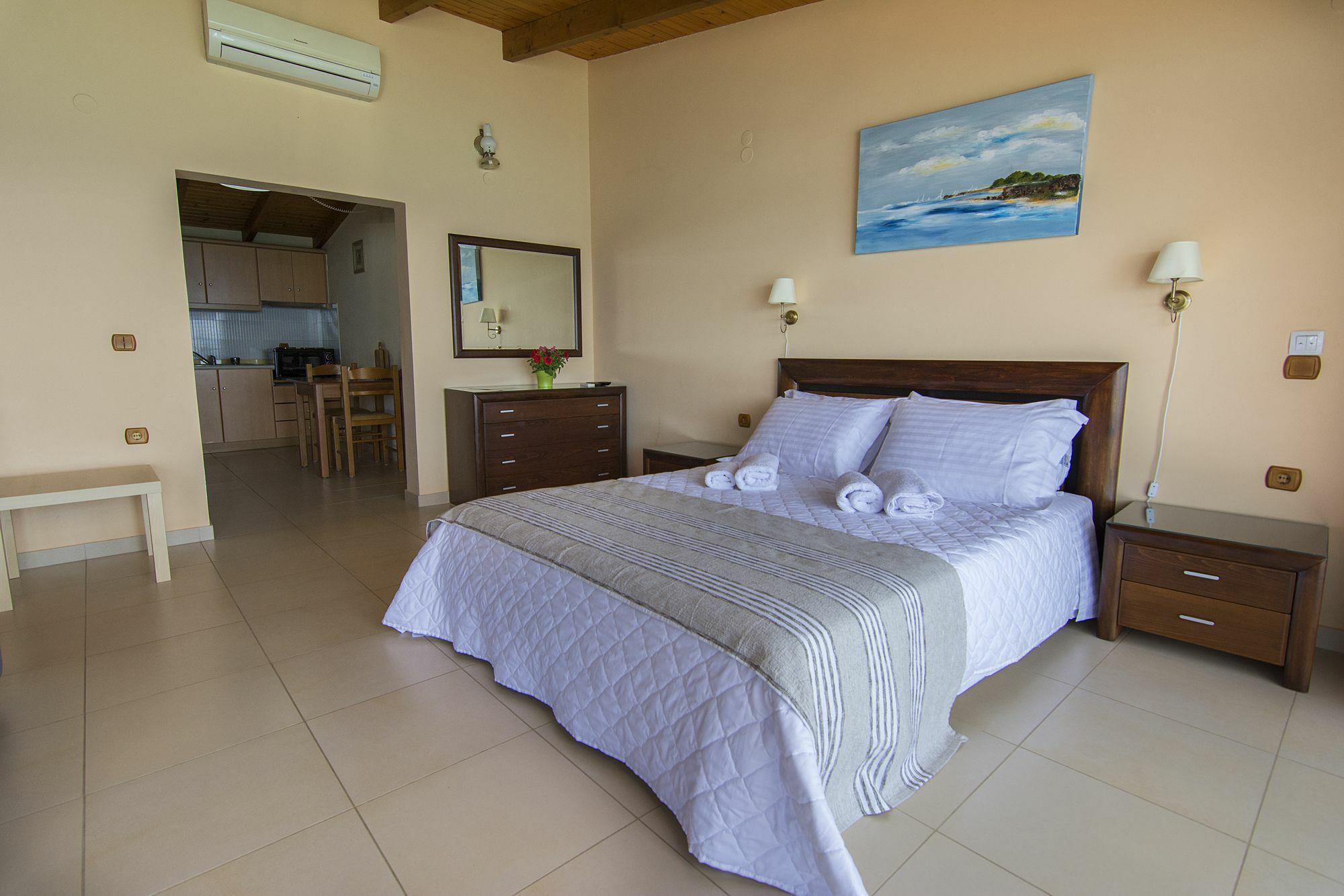 Poseidon Apartments Tolo Luaran gambar