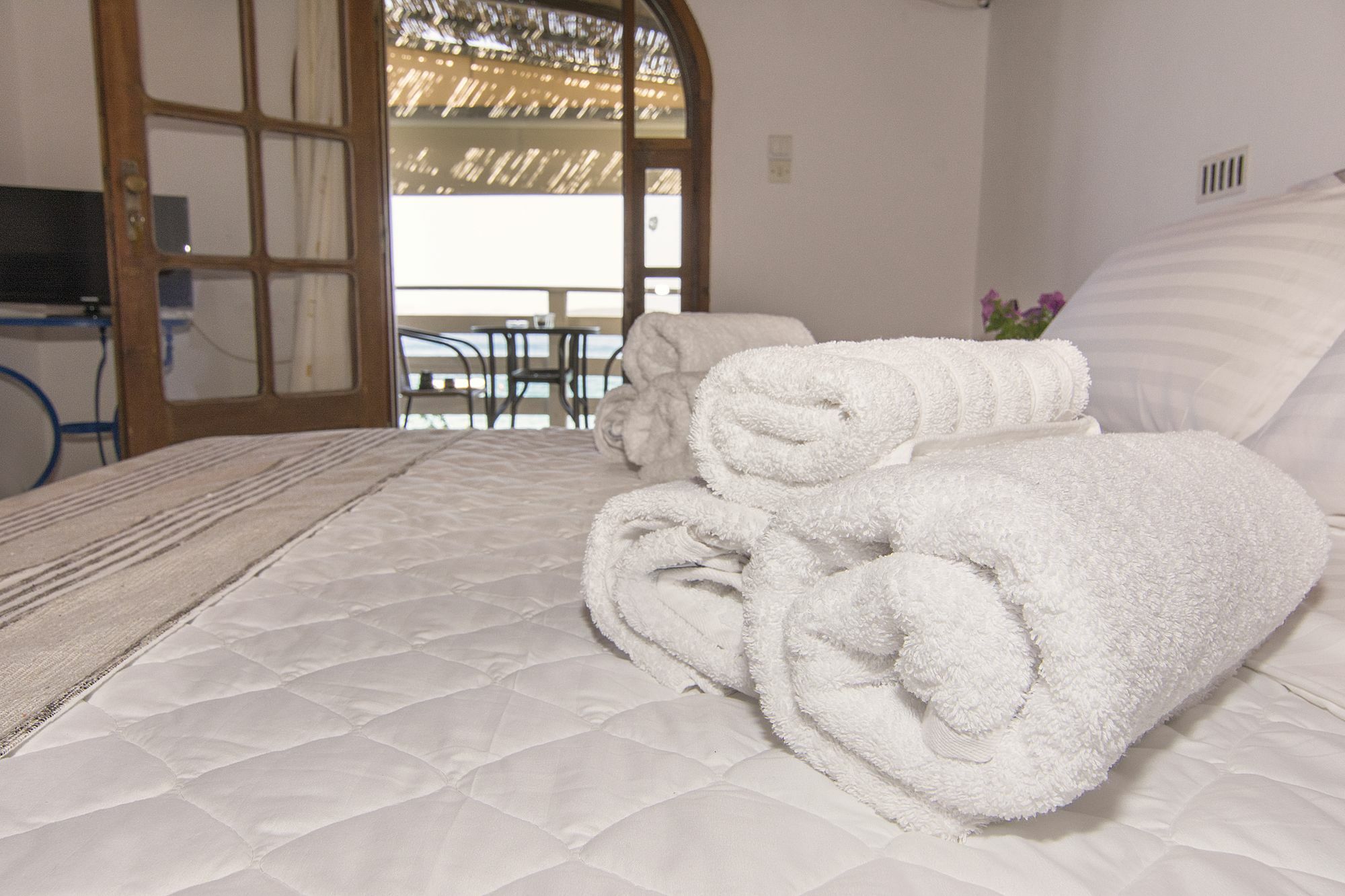 Poseidon Apartments Tolo Luaran gambar